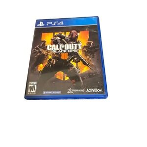 Call of Duty Black Ops 4 Playstation 4 PS4 War Shooter Zombies